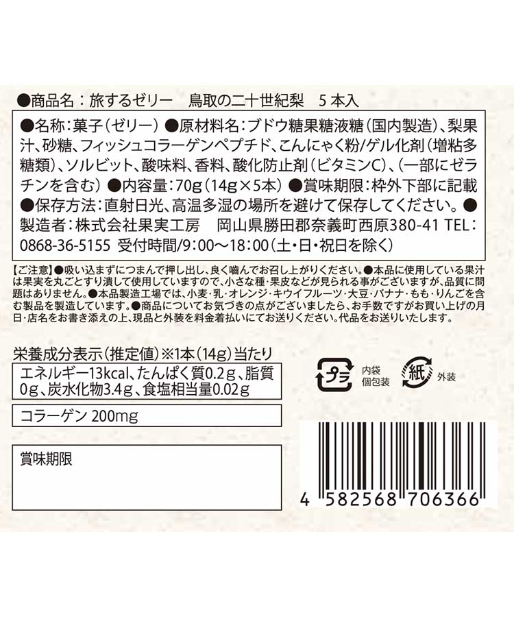 旅するゼリー