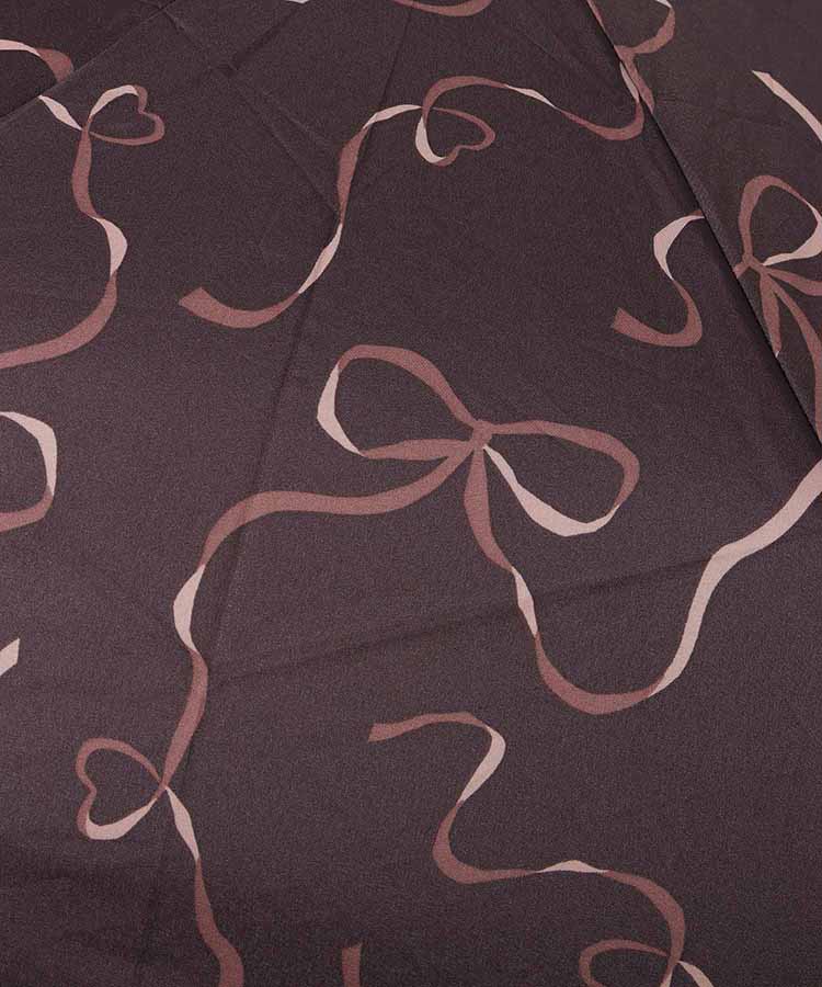 ハートリボン折りたたみ雨傘