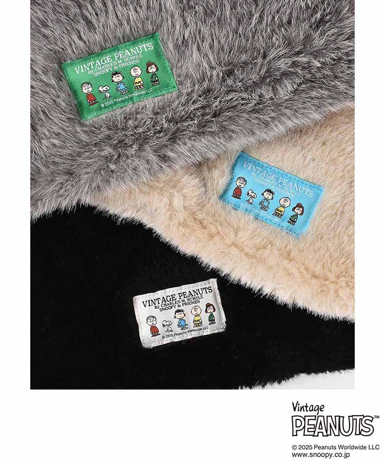 PEANUTSファーショッパートート