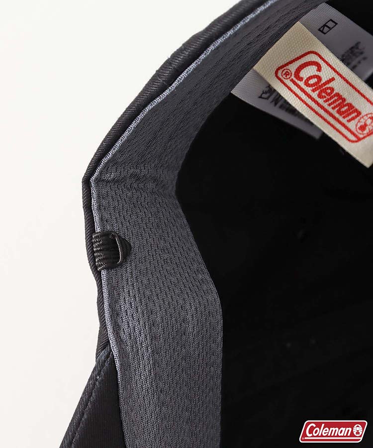 colemanくま刺繍ウォッシュキャップ