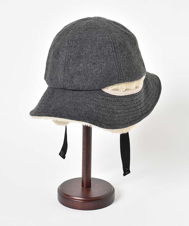 2WAY耳付きフリースメトロハット
