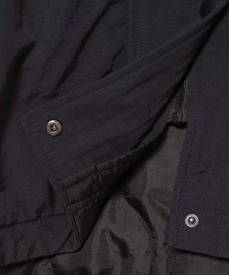 フード付きキルト中綿ブルゾン