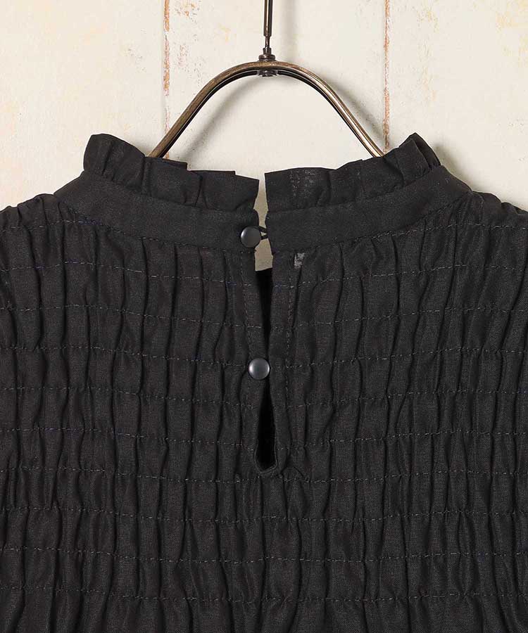 ≪SALE≫ノースリーブシャーリングブラウス