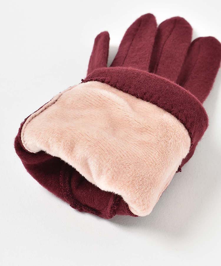 フラワー柄グローブ