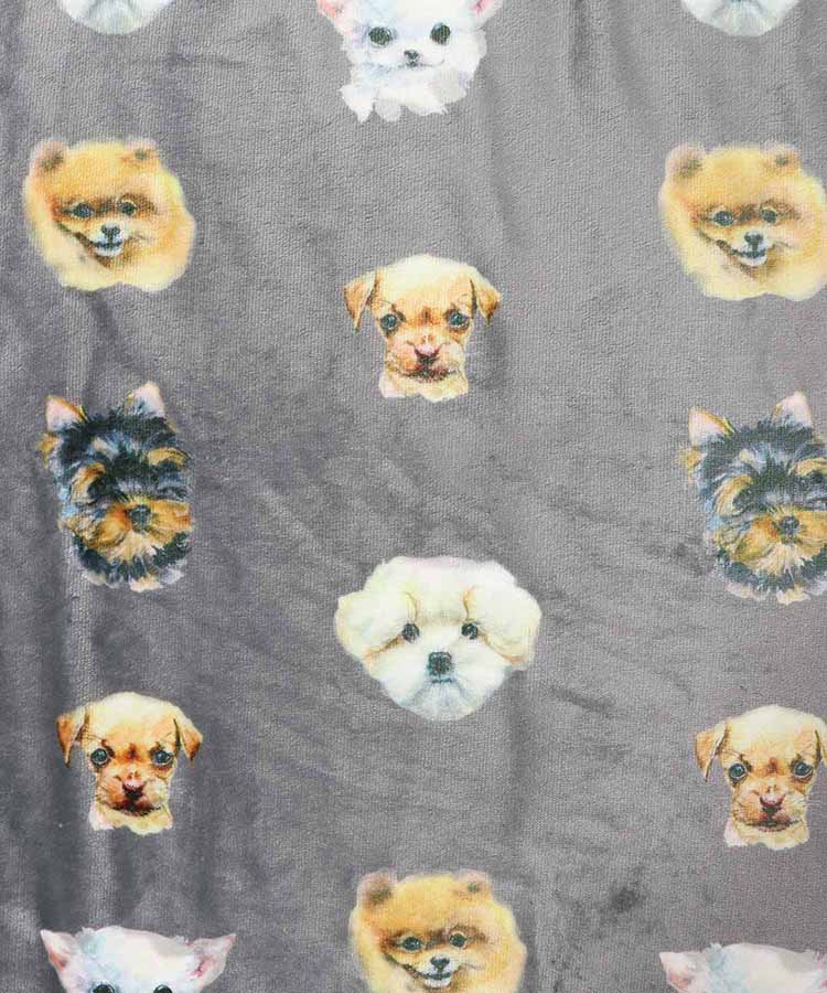 どうぶつフェイスブランケット