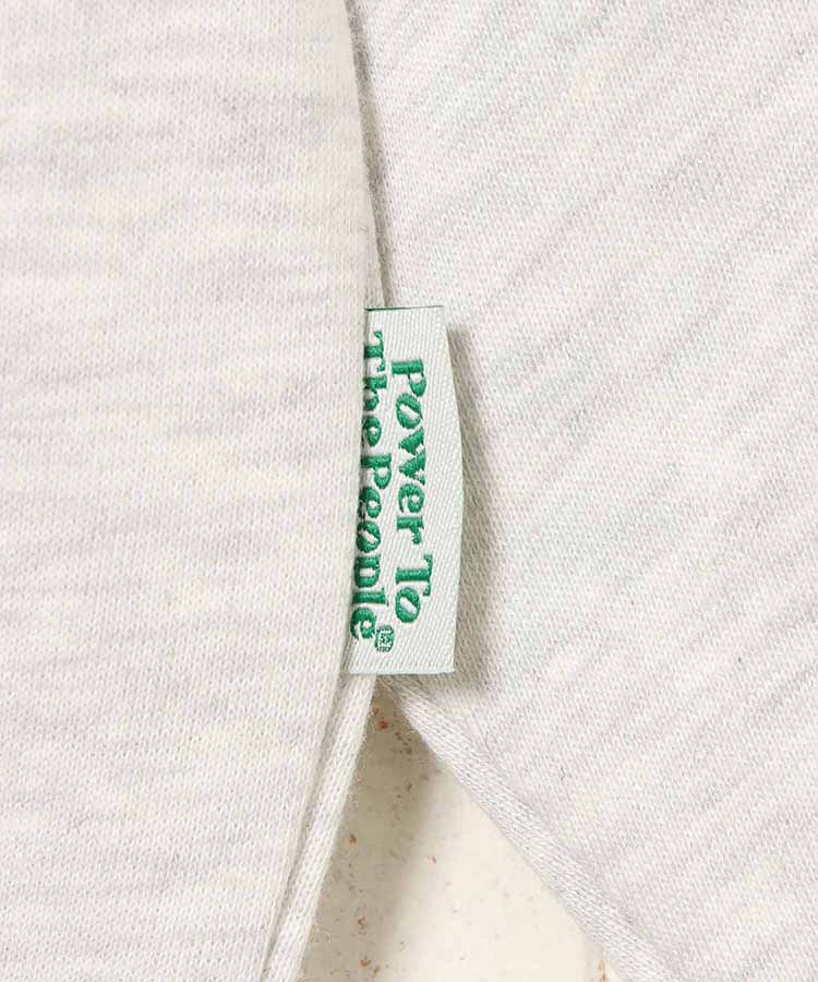 Lazyアニマル刺繍トレーナー