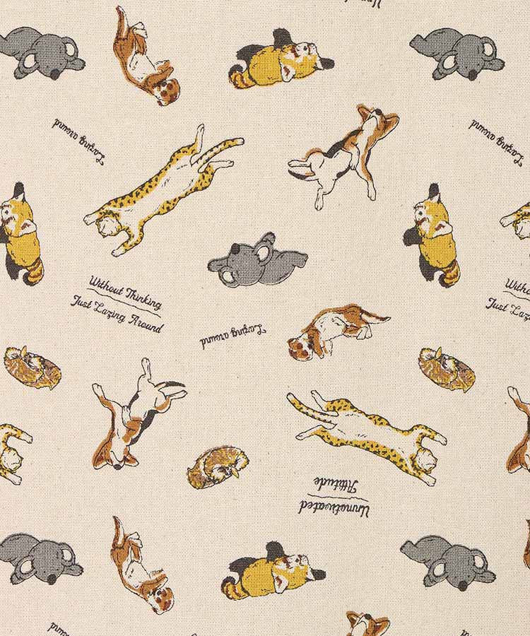 総柄プリントシャツ