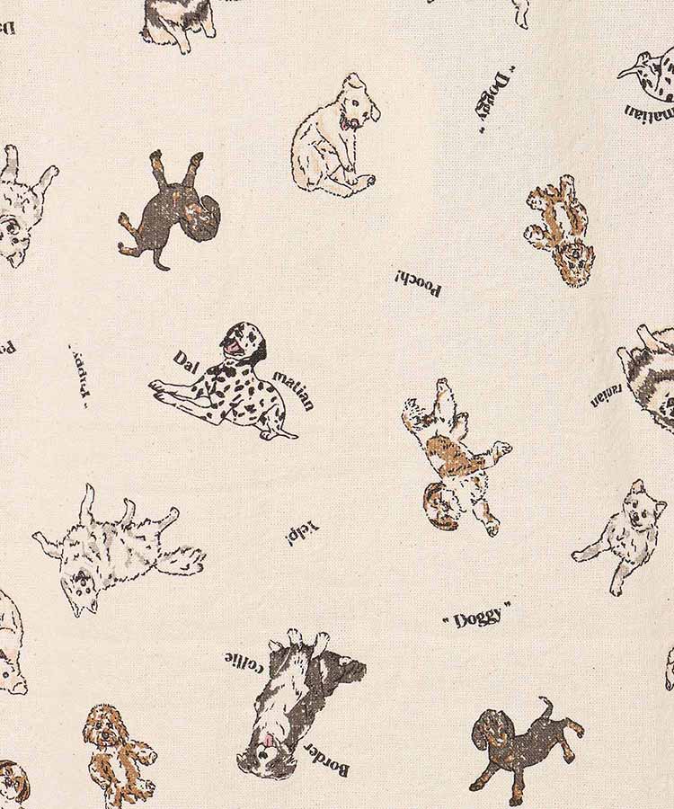 総柄プリントシャツ