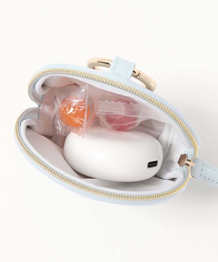 モフットシェル型ミニポーチ