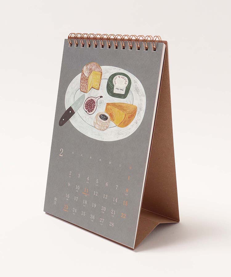 KURASHI卓上カレンダー26