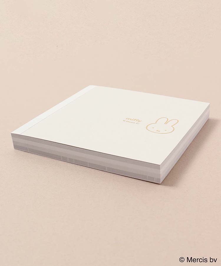 ミッフィーフェイススクエアメモ