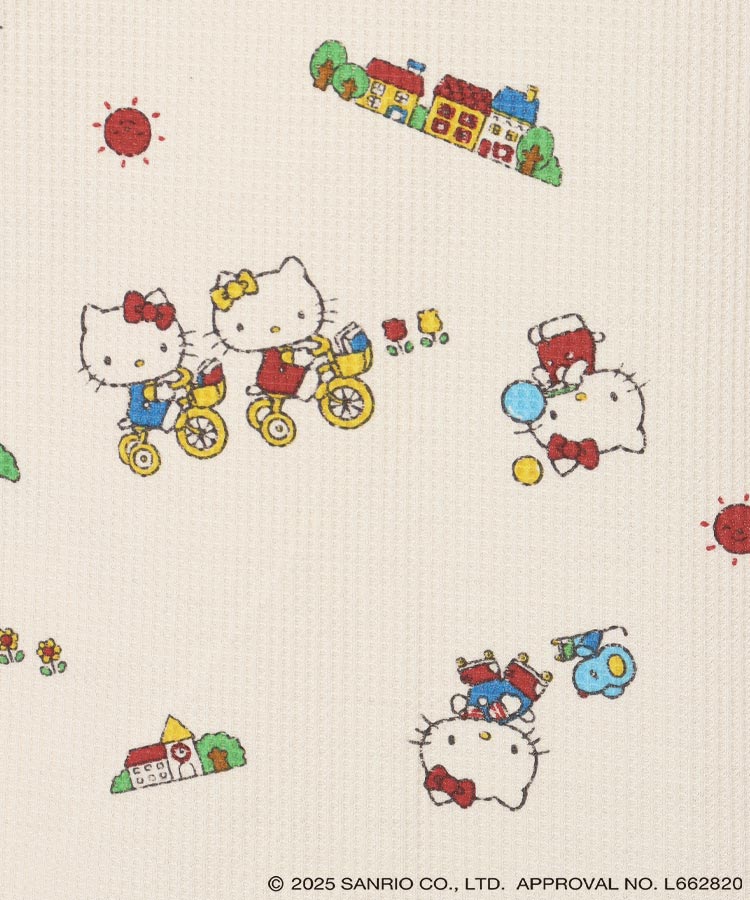 SANRIO　サンリオ　Hellokitty　ハローキティ ルームウェア K5 SAZACからハローキティ・マイメロディ＆クロミの新作ルーム