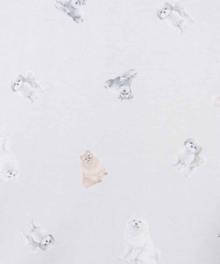 いぬ柄ルームワンピース