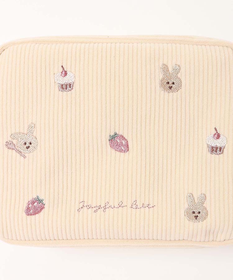 ジョイフルビットスクエアポーチ