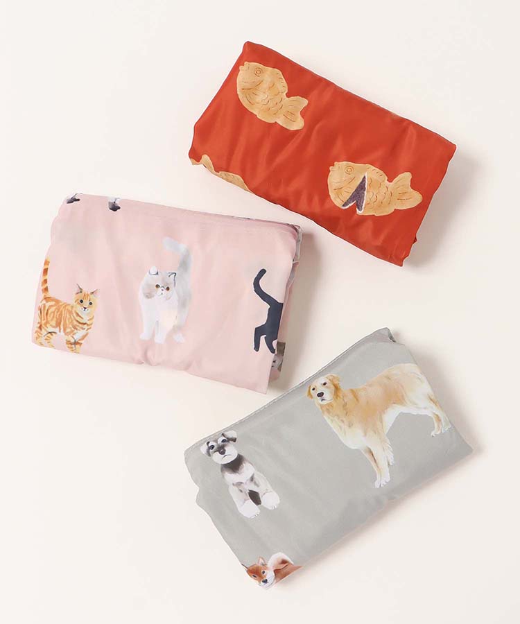 ファスナー付きトートエコバッグ