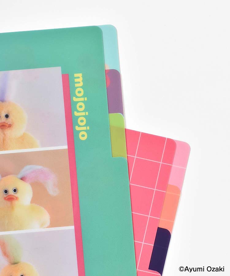 mojojojoクリアファイルA5 3P