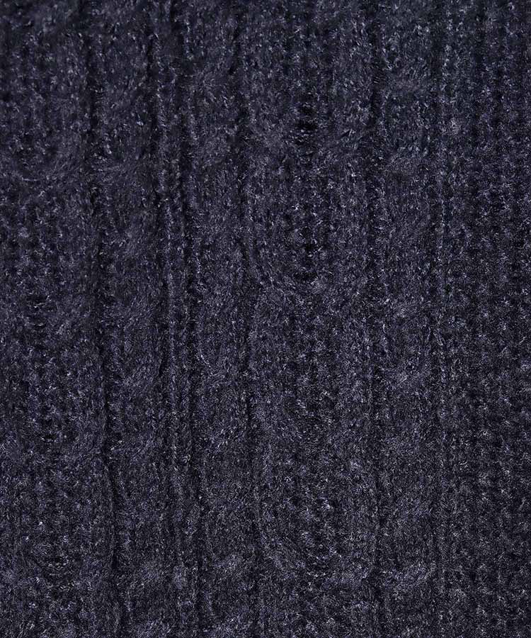 ケーブルカーディガン