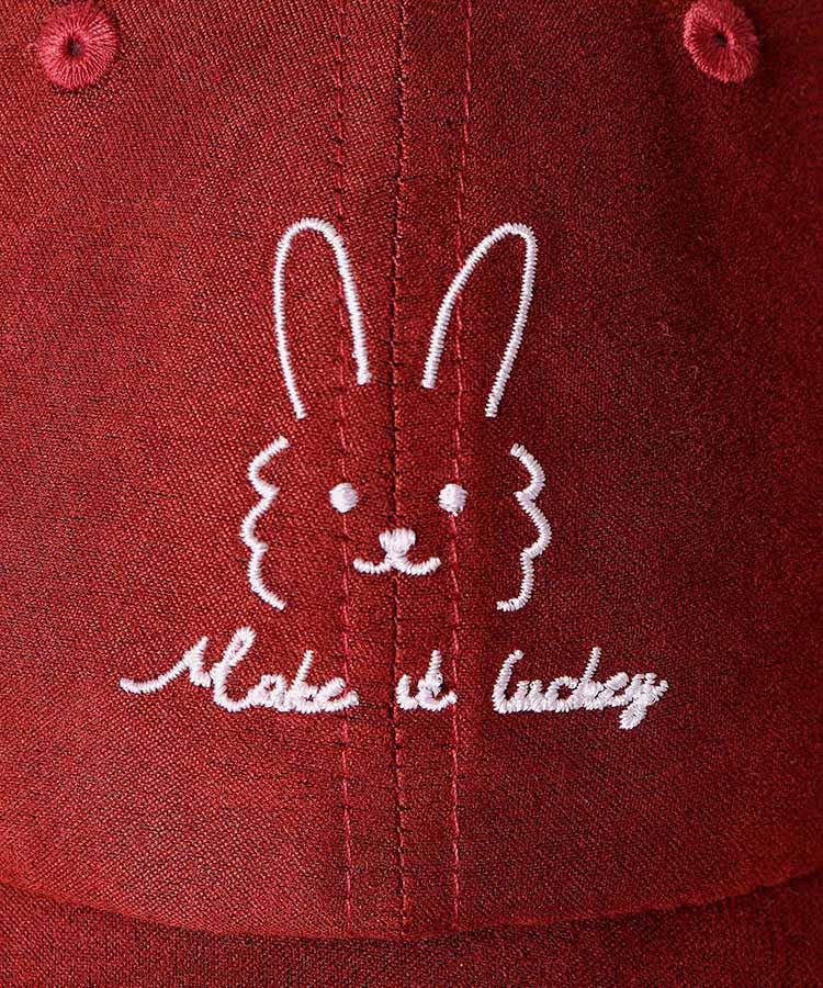 アニマル刺繍キャップ