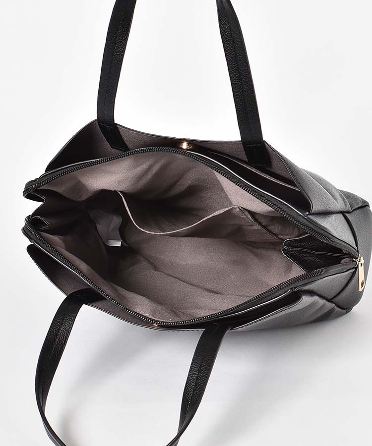 合皮3層軽量トート