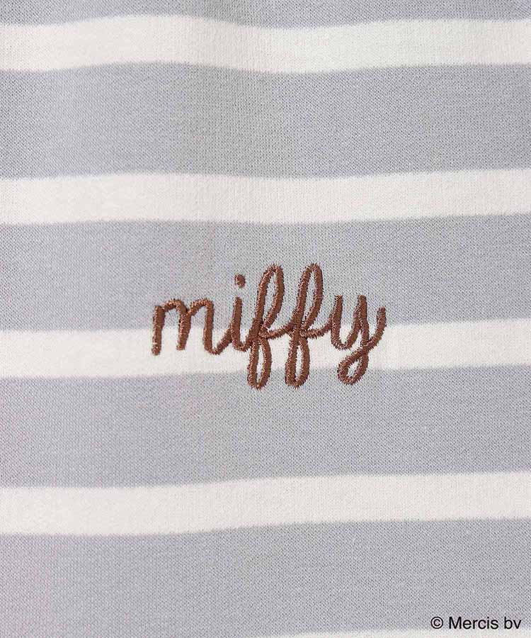 ミッフィーフォトミニ裏毛ルームウェア上下セット