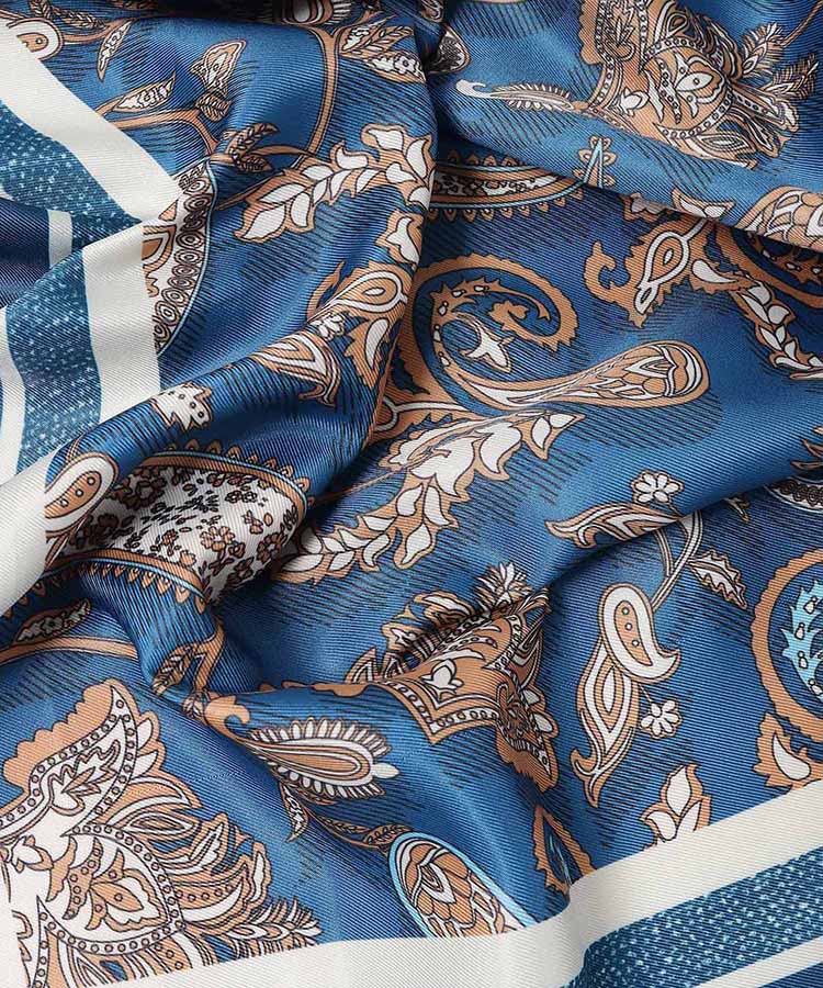 ツイルプリントスカーフ