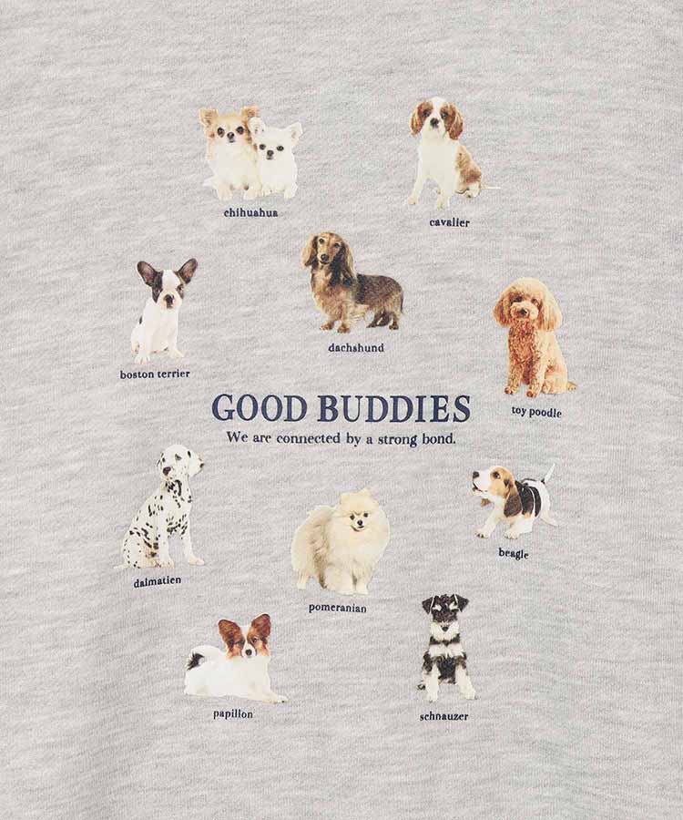 le petale GOOD BUDDIES DOGスウェット