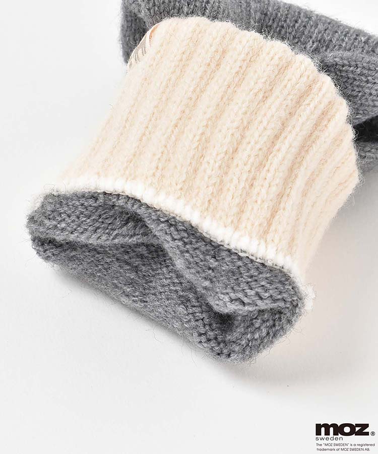 MOZフード付ミトン