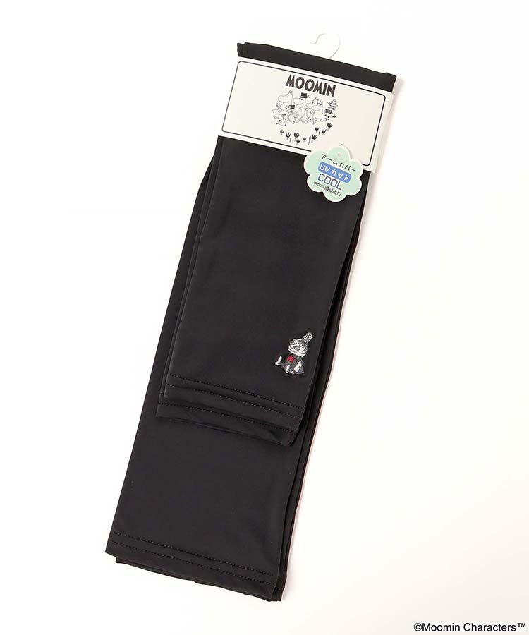 すわりリトルミイ刺繍冷感UVロンググローブ