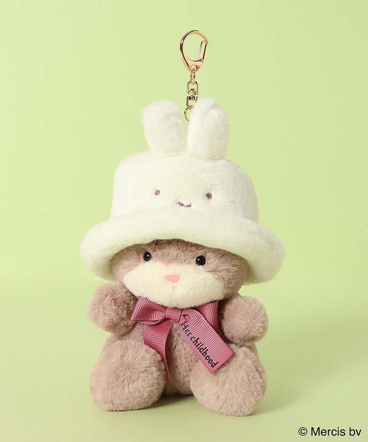 【WEB限定】BRUNA WINTER ACCESSORIES MINI FUR HATチャーム