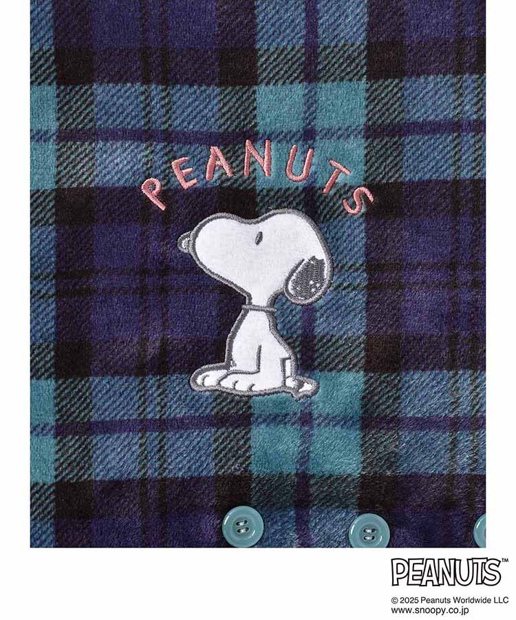 スヌーピーチェック4WAYケープボレロ