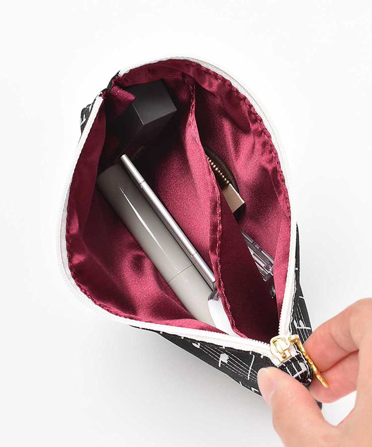 楽譜ジャガードポーチ