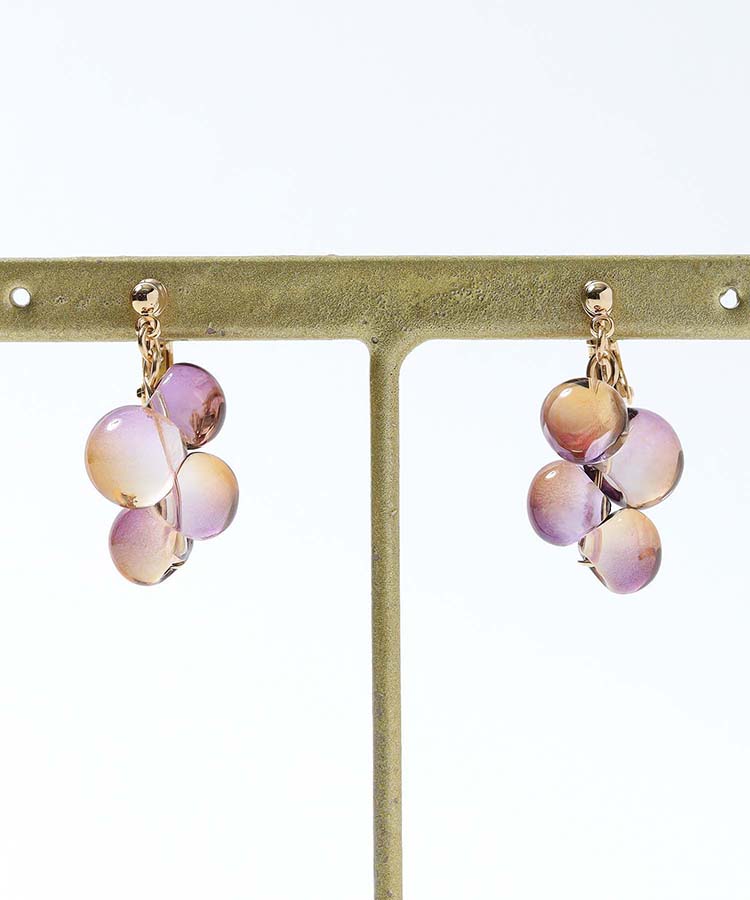 シャボンドロップイヤリング