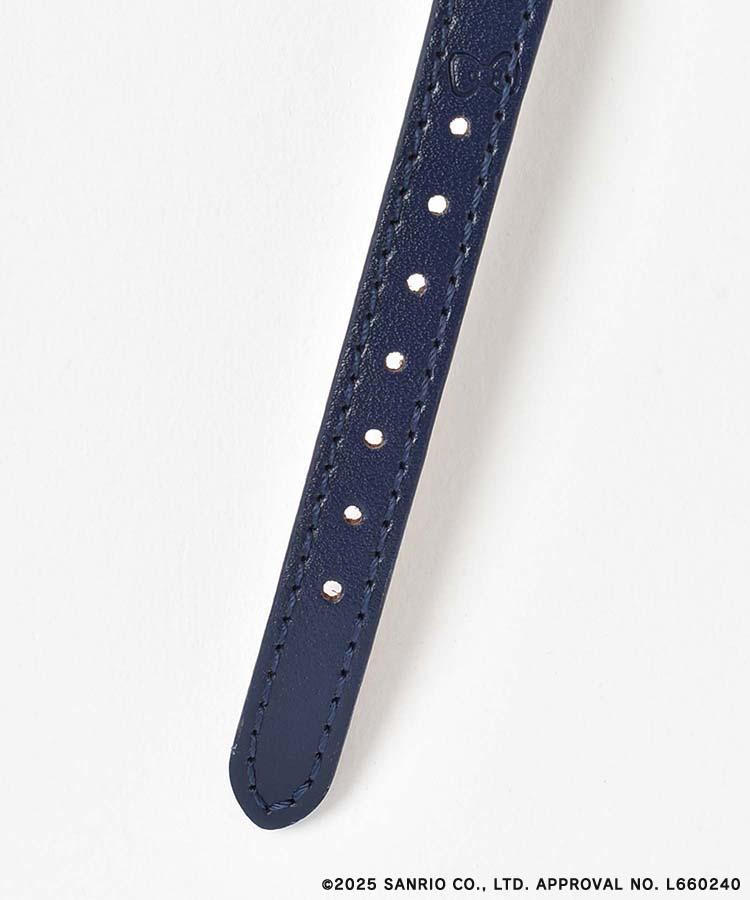 Hello Kittyリボン型押しウォッチ