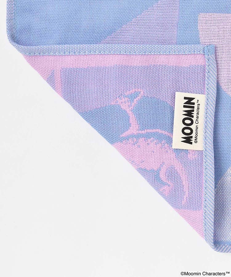 MOOMIN 仲間三重ガーゼハンカチ