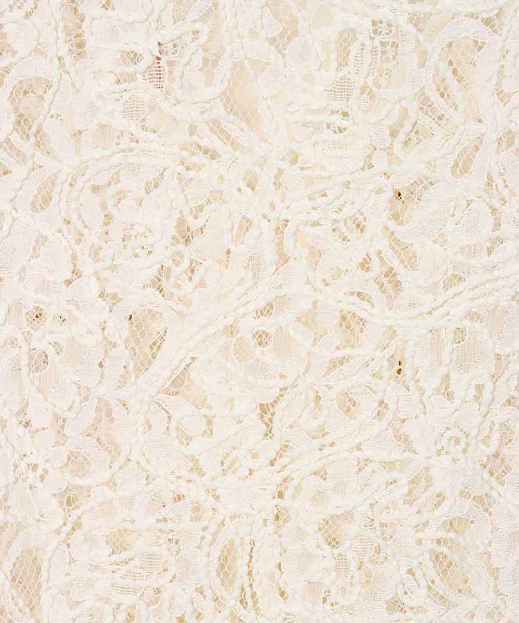 コード編みベスト付ワンピース