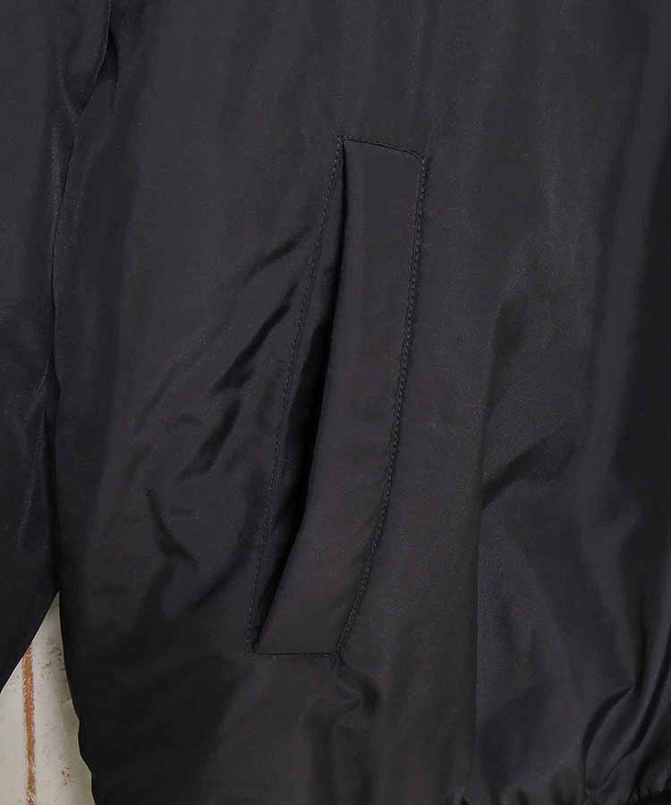 リバーシブルボアブルゾン