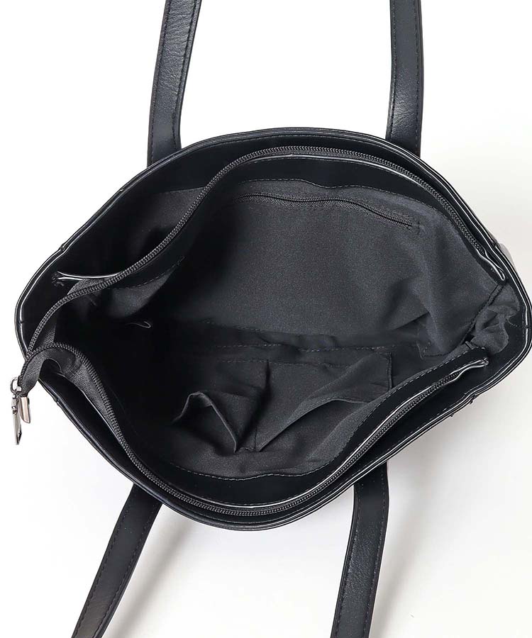 薄マチ2ポケットトート