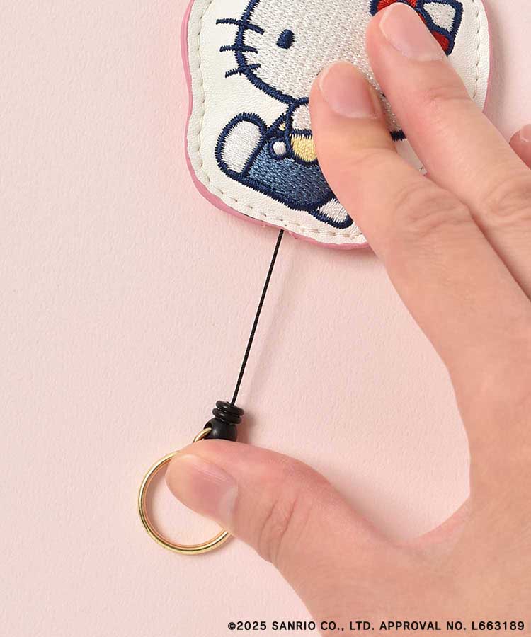 サンリオキャラクターズ カラビナ付きリール