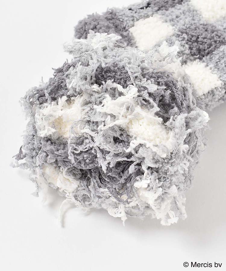 ミッフィーマスコット付ルームソックス