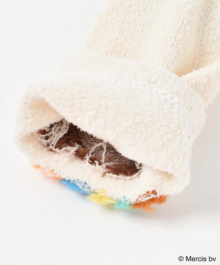 ミッフィーかかともこもこルームソックス