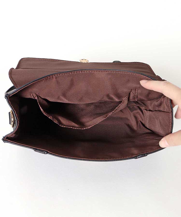 差し込み金具3Wayサッチェルバッグ