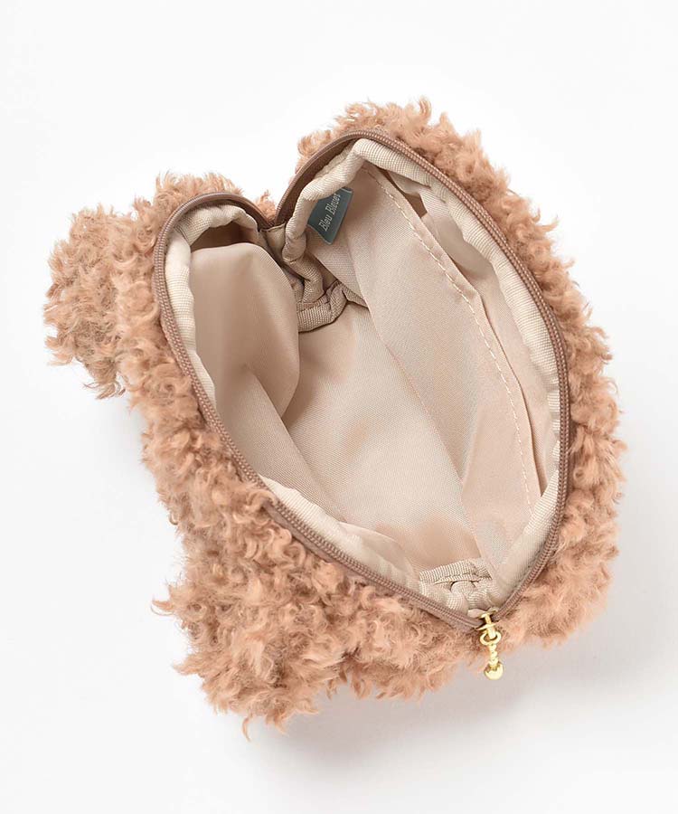 もこもこドッグポーチ