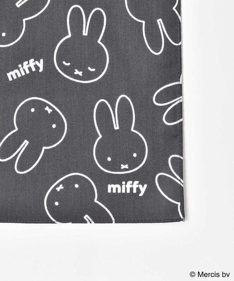ミッフィーおかお総柄プリントハンカチ