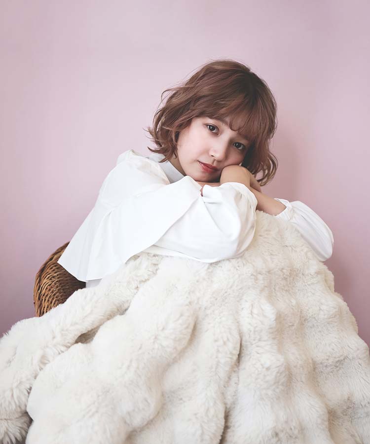 【WEB限定】VAGUEもこもこ雲の上ブランケットM