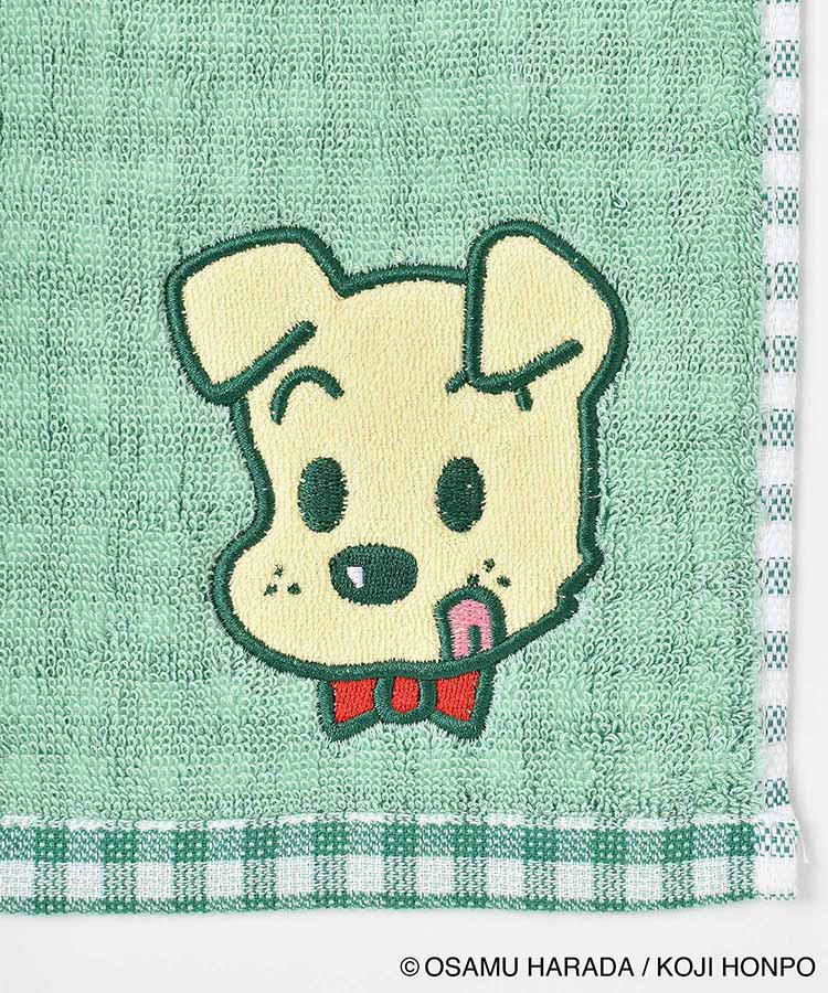 OSAMU GOODSアップリケ刺繍ミニタオル