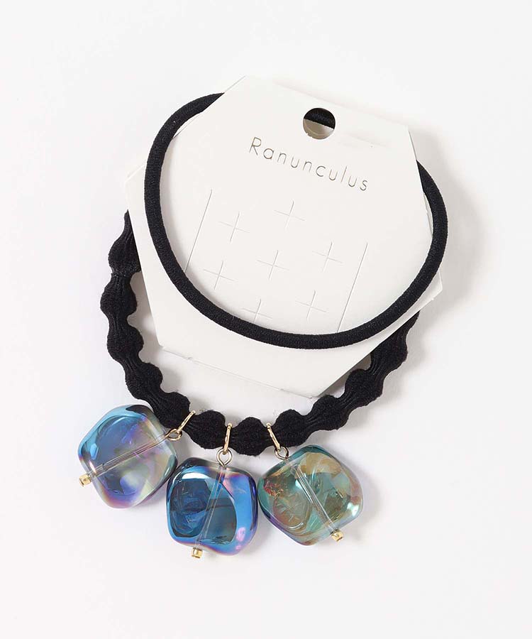 いびつドロップビーズポニー