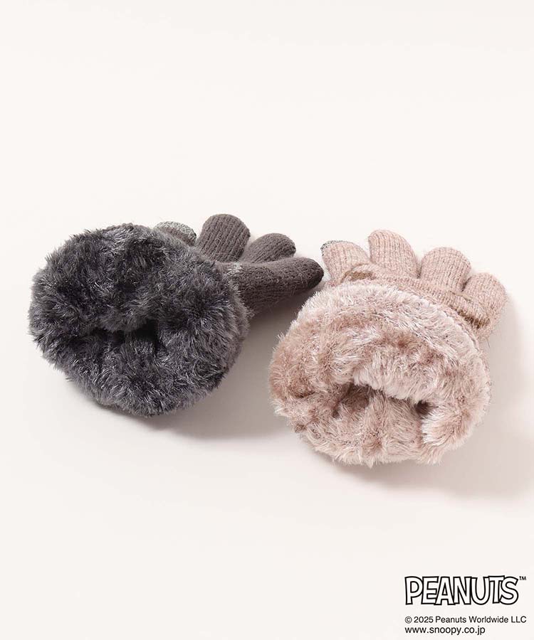 スヌーピーニットグローブ