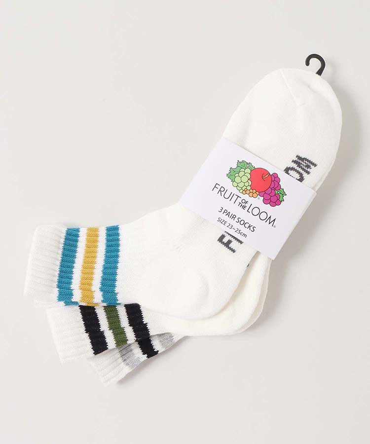 カラフルラインソックス