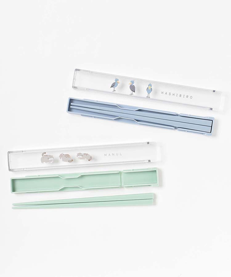 レアアニマル抗菌箸&箸ケース