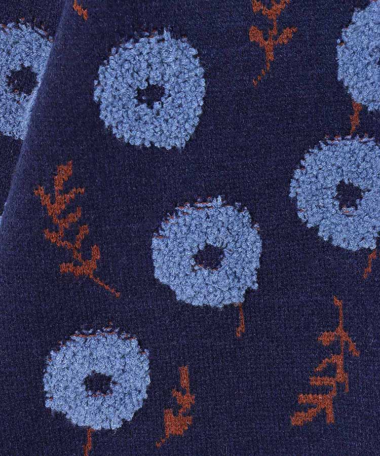 【WEB限定】フラッフィーフラワーカーディガン